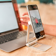 Load image into Gallery viewer, Photomyne Large Phone Stand for All iOS and Android Smartphones
